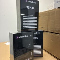 VSee Box V6 Plus Android Media Player 4K Smart Streaming Device