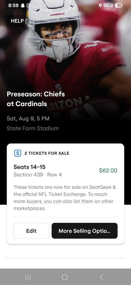 Arizona Cardinals Vs Chiefs