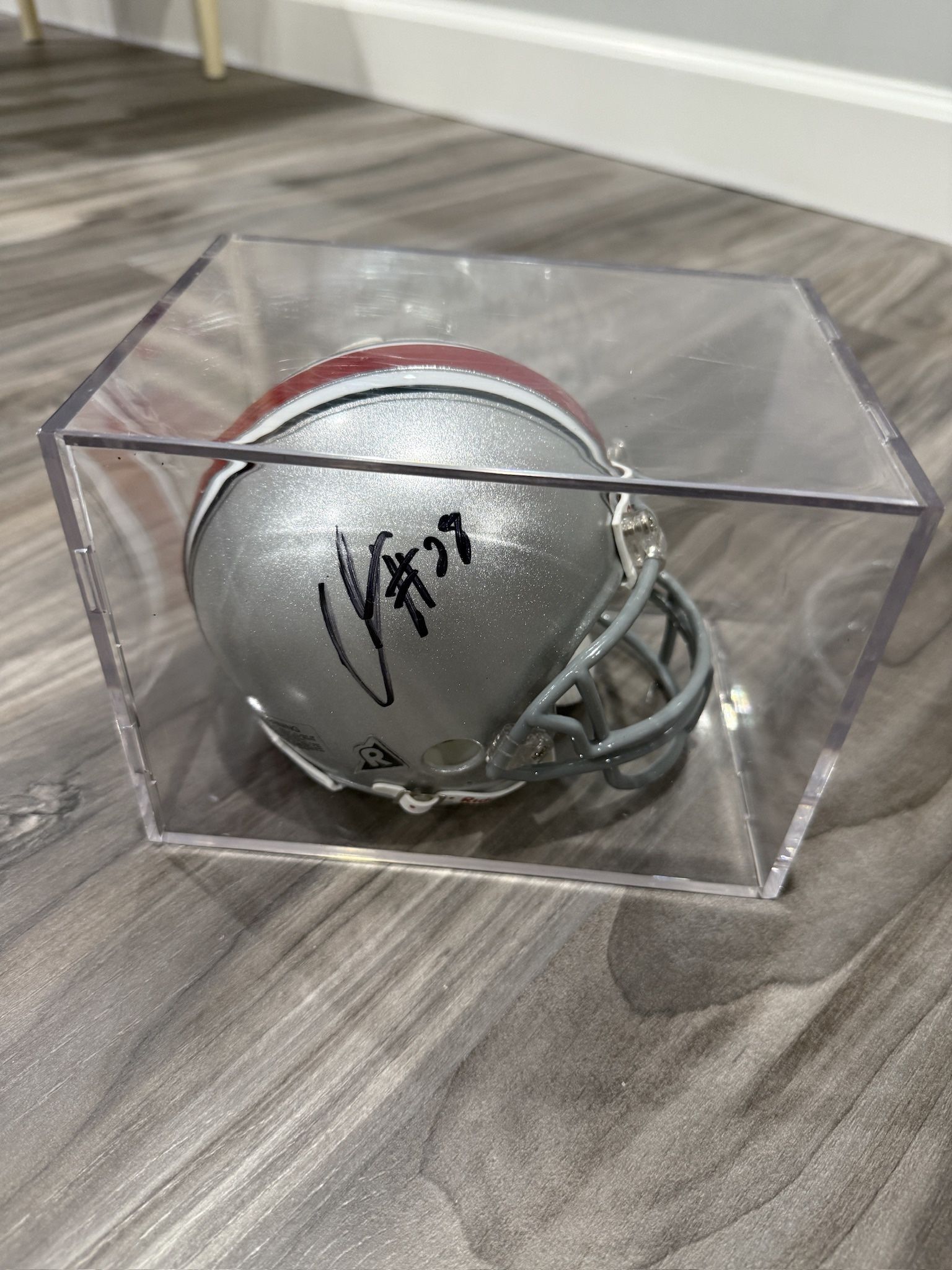 Chris Beanie Wells Ohio State Mini Helmet in great shape!