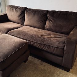 Free! Free! Free! Sofa with Ottoman!