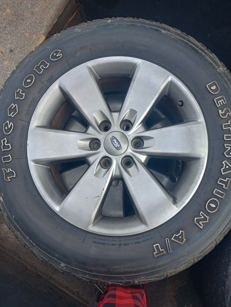 20 Inch Rims And A/T Tires