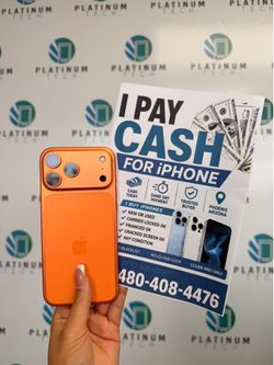 I buy iPhones, cash today