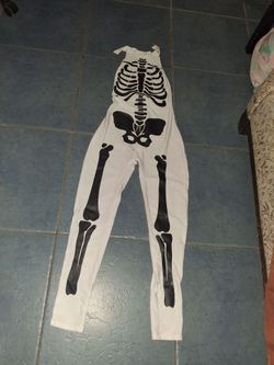 SMALL SKELETON HALLOWEEN COSTUME