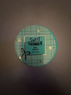 Sweet and Shimmer 500 mini colorful elastics