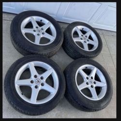 4 - 205/55r16 5x114.3 5x4.5 Stock Rsx Civic Camry Accord Corolla Wheels Rims Tires !!!!!!!!!!!!!