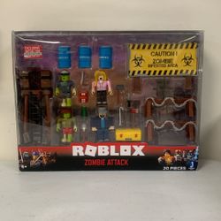 Roblox Action Collection, Zombie Attack Playset.                     Pg. 