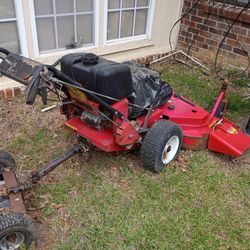 48-Inch Snapper Commercial Walk-Behind Mower with Velke / Sulky Attachment
