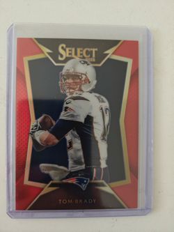 2014 Panini Select Red Prizm #46 Tom Brady /99 COLOR MATCH PATRIOTS SSP