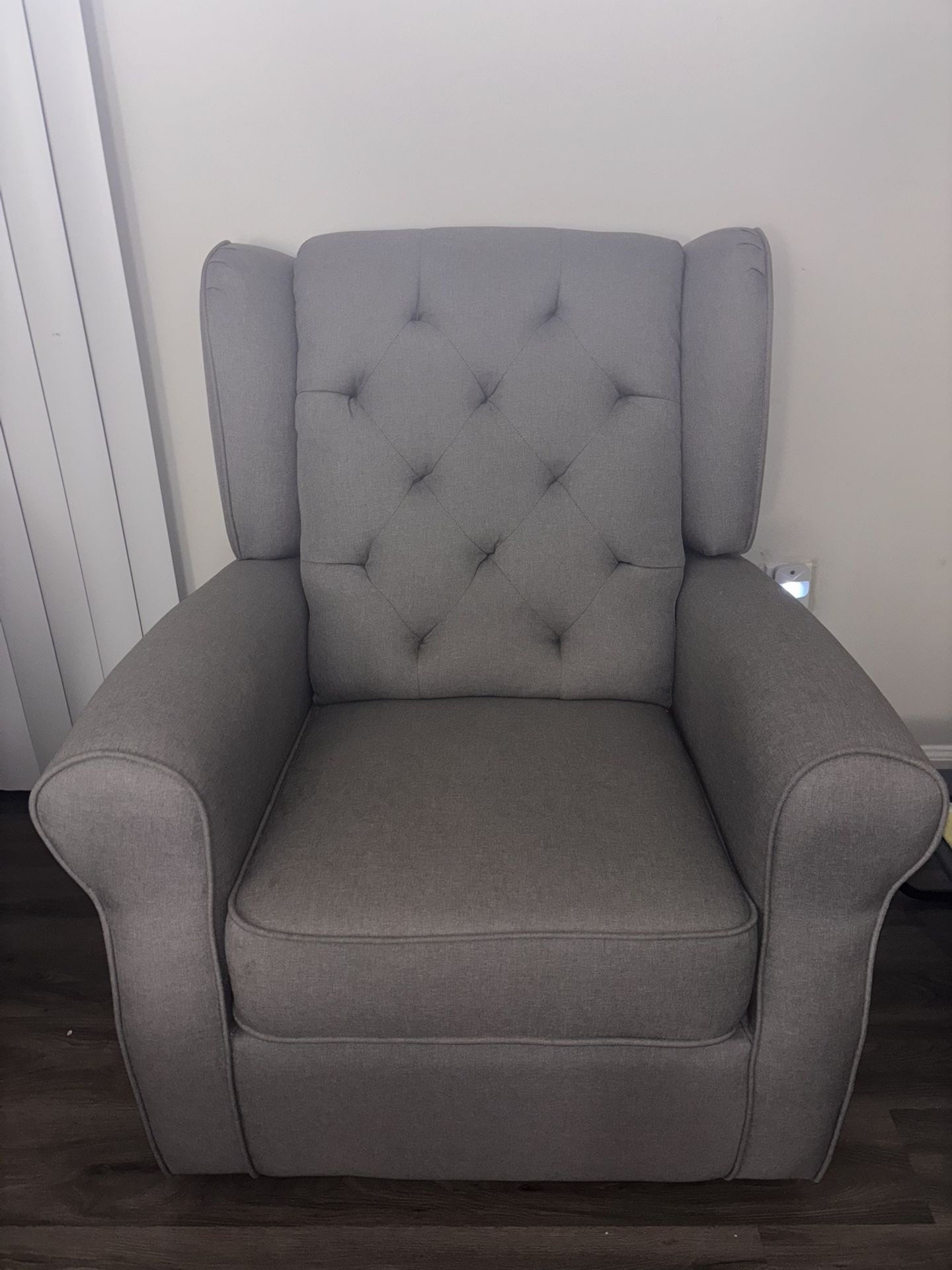 Grey Rocking Chair