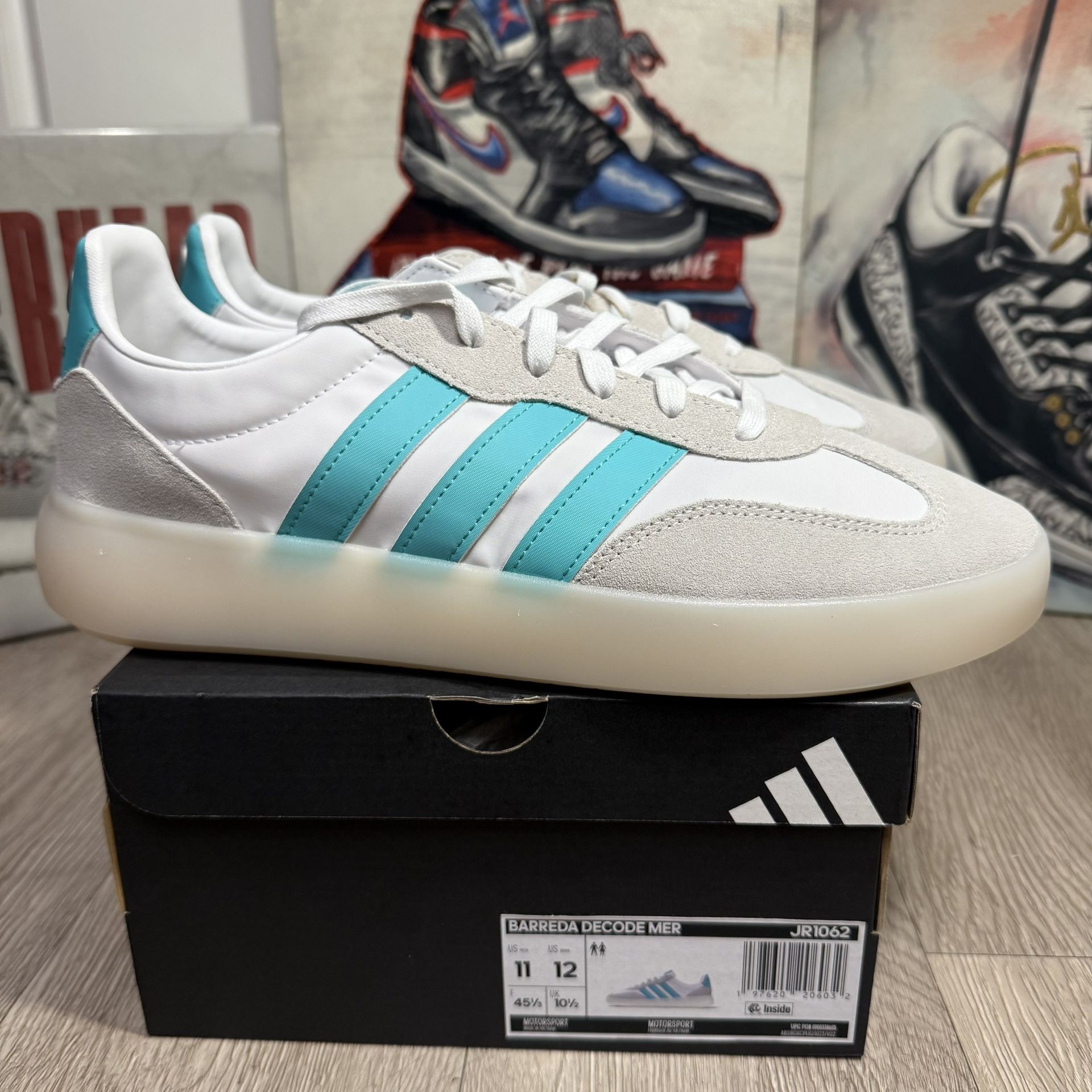 New adidas Mercedes-AMG Petronas Formula One Team x Barreda Decode Shoe Size 11