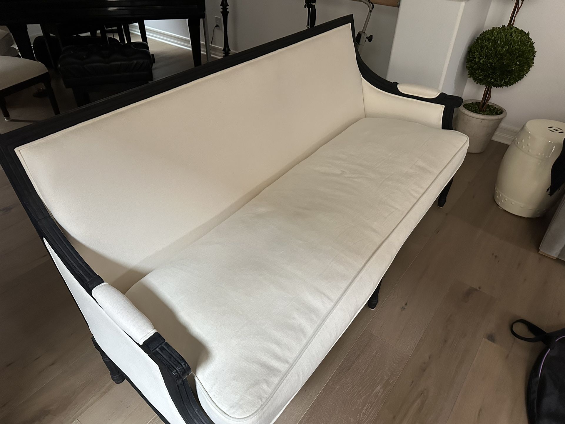 Restoration Hardware Sofa, Chair, Ottoman Set