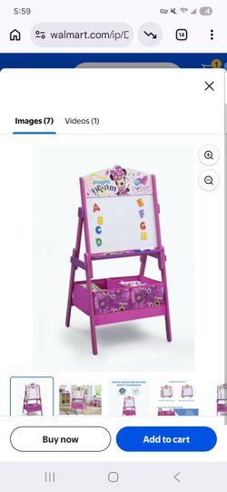 Disney Minnie Mouse Activity Easel with Storage