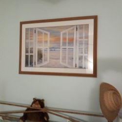 Coastal Framed 40 W 20 H. 30 Obo