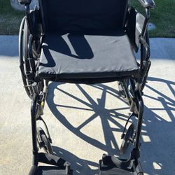 Silver Sport 1 Wheelchair with Full Arms and Swing Away Removable Footrest