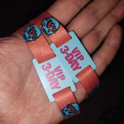RIOT FEST SUNDAY VIP WRISTBANDS