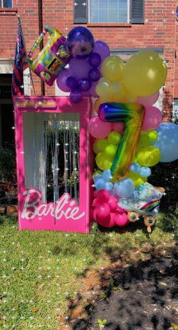 decoración de Barbie