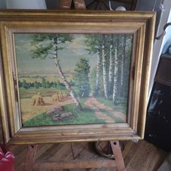 Antique Painting Signed