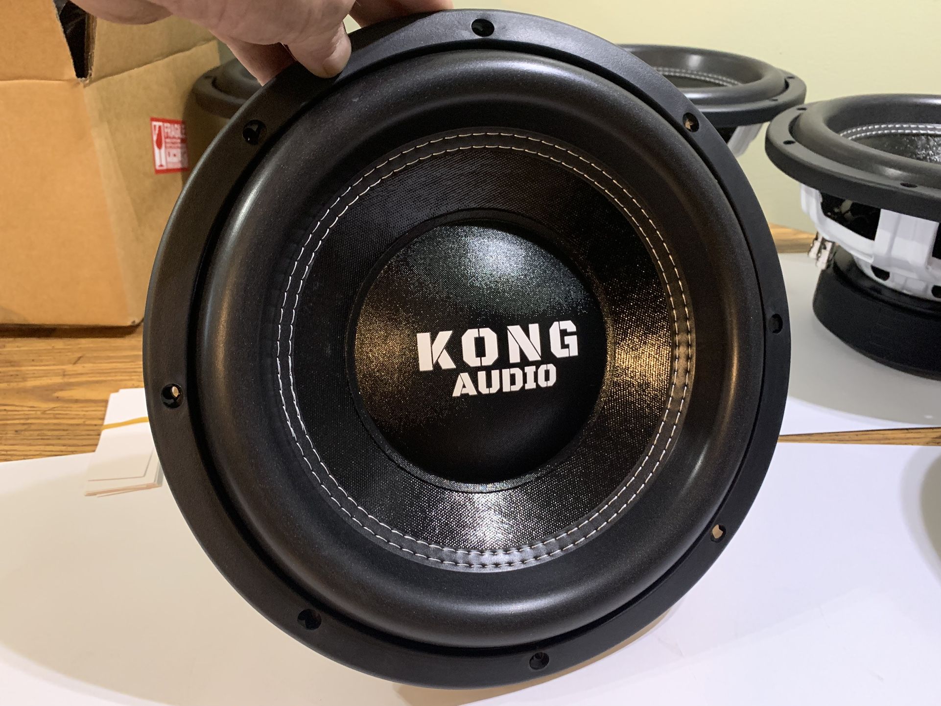 New 12” Kong Audio Car Subwoofer $150 Each