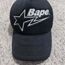 Black Bape Trucker Hat