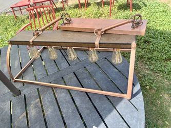 Westinghouse Chandelier, Barnwood & Copper