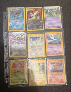 Rare Pokemon card lot