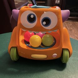 Fisher-Price Zoom N Crawl Monster Ball Toy