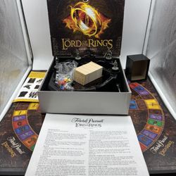 Lord Of The Rings Trivial Pursuit Game Movie Trilogy Collectors Edition COMPLETE