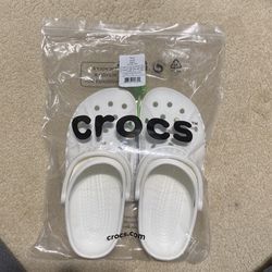 Unisex Baya White Blanc Crocs