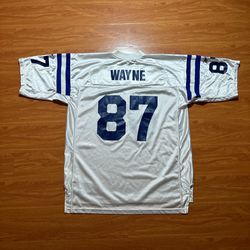 Vintage Y2K Reebok Reggie Wayne Indianapolis Colts Jersey  Size XL 