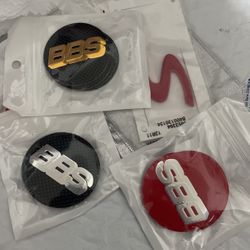 BBS Center Caps Set 4pc Choose Color 56mm