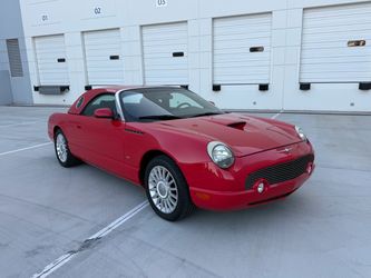 Ford Thunderbird V8 Convertible Red