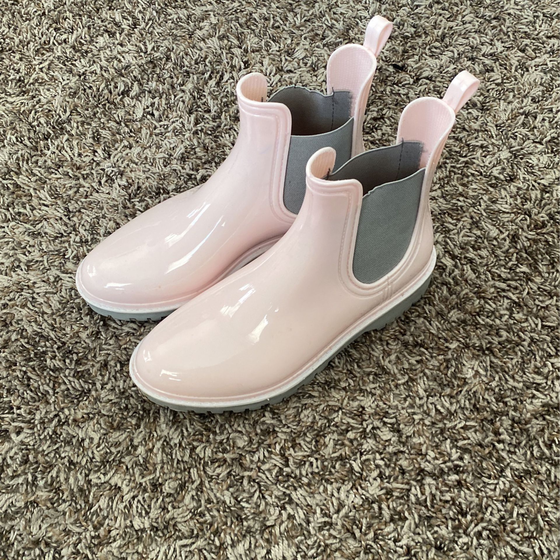 Pink Women Rain Boots Size 6