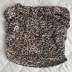 Cheetah Print Tube Top