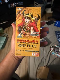 One piece op 17 Japanese booster box