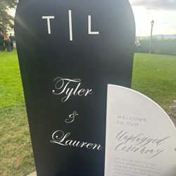 Wedding Unplugged Sign