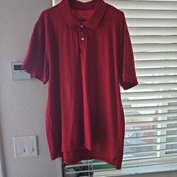 Mens 2xl Red Polo
