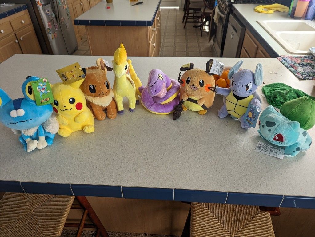 Pokémon Plushies