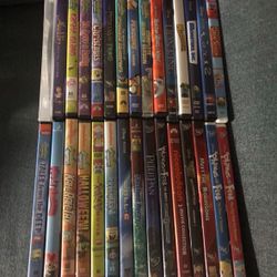 30  Disney/Nickelodeon/DreamWorks  DVD’s/ Kids Movies/ Bulk Sale
