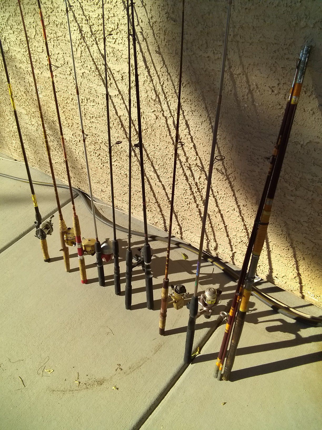 10 fishing poles for sale