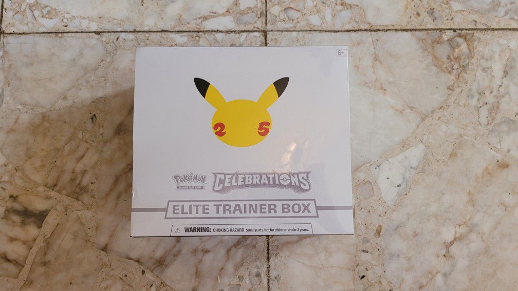 Factory Sealed - Pokemon Celebrations Elite Trainer Box
