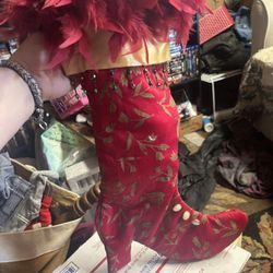 Fancy Ladies Xmas Stocking