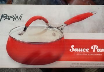 Parini Cookware 1.5-Qt Non-Stick Sauce Pan