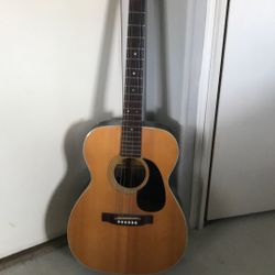 Acoustic Guitar Favilla Aquila Needs 1 String Great Condition