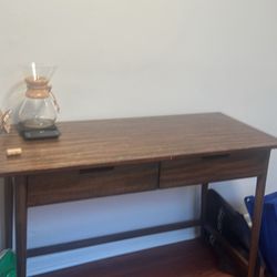 Desk With Two Drawers 