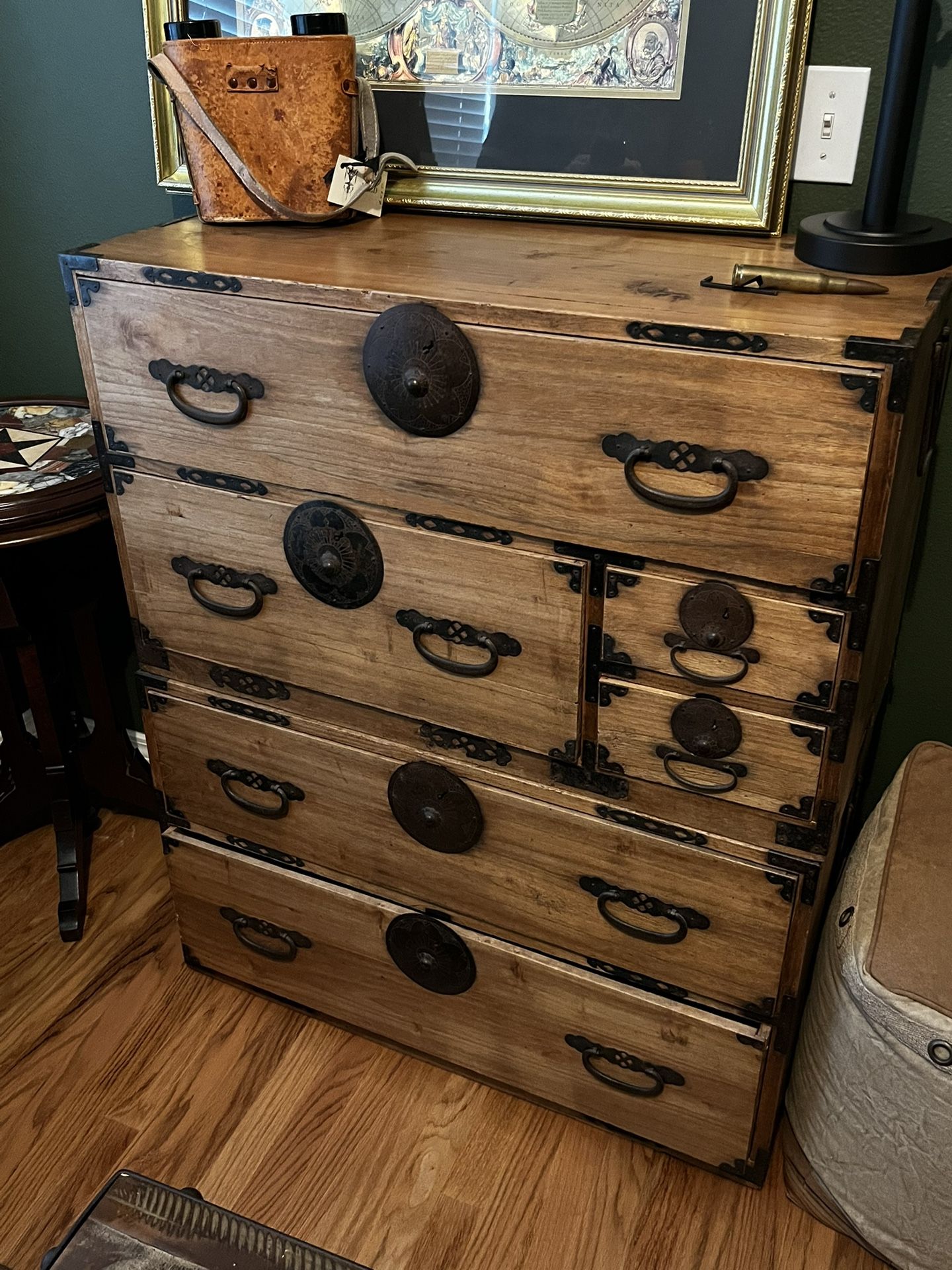 Japanese Tansu Chests (set of 2)
