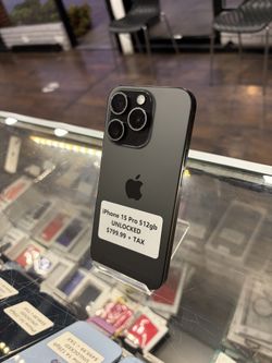 iPhone 15 Pro 512gb Unlocked 