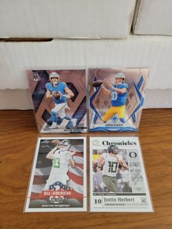 2020 justin herbert rookies
