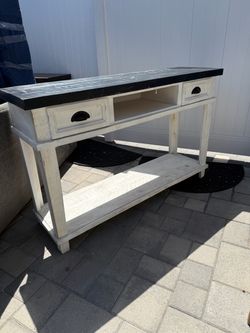 Wooden Entry Table