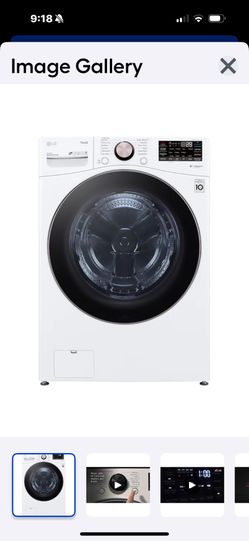 LG Shop the Collection Turbo Wash 360 High Efficiency Stackable Washer 