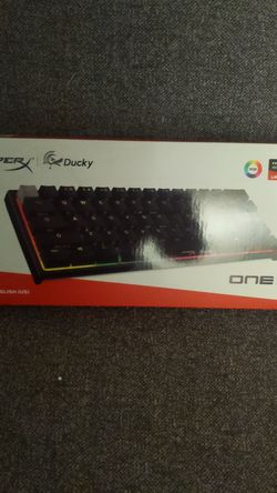 Hyperx and Ducky one mini keyboard